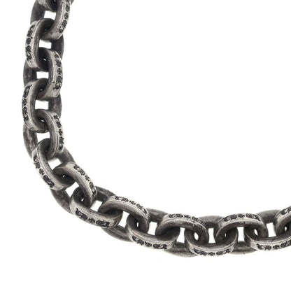 Chrome Hearts Paper Chain Lrg Large Peper Silver Necklace