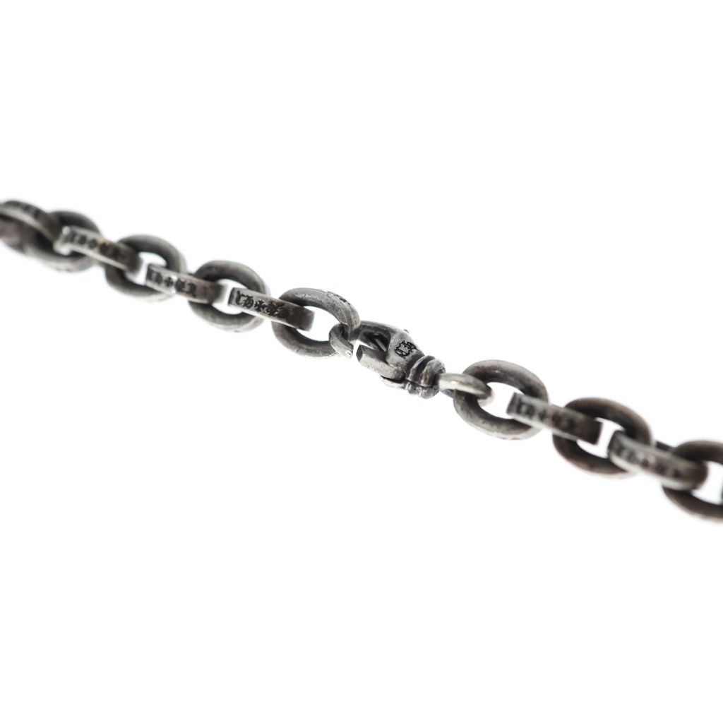 Chrome Hearts Paper Chain Lrg Large Peper Silver Necklace — view 3
