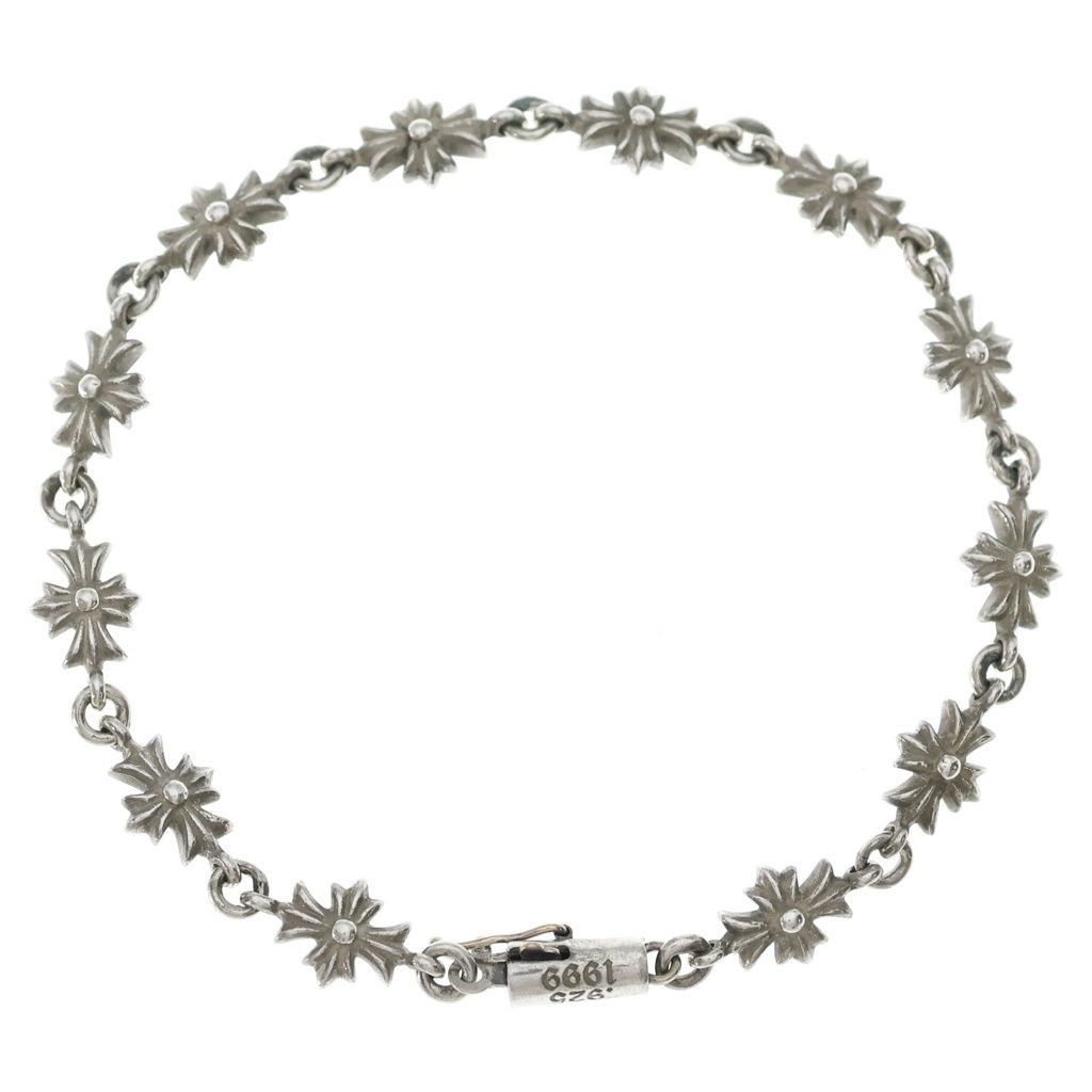 Chrome Hearts Tny CH Pls Tiny CH Plus Bracelet Silver