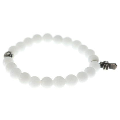 Chrome Hearts 6 mm Bead Bracelet White Silver — view 3