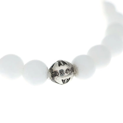 Chrome Hearts 6 mm Bead Bracelet White Silver — view 6