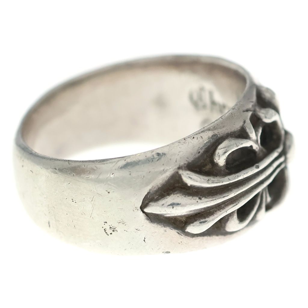 Chrome Hearts Flrl Crs Floral Cross Ring Silver — view 3