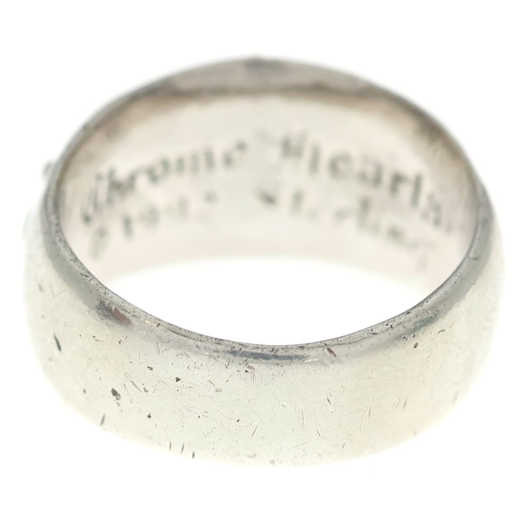 Chrome Hearts Flrl Crs Floral Cross Ring Silver — view 2