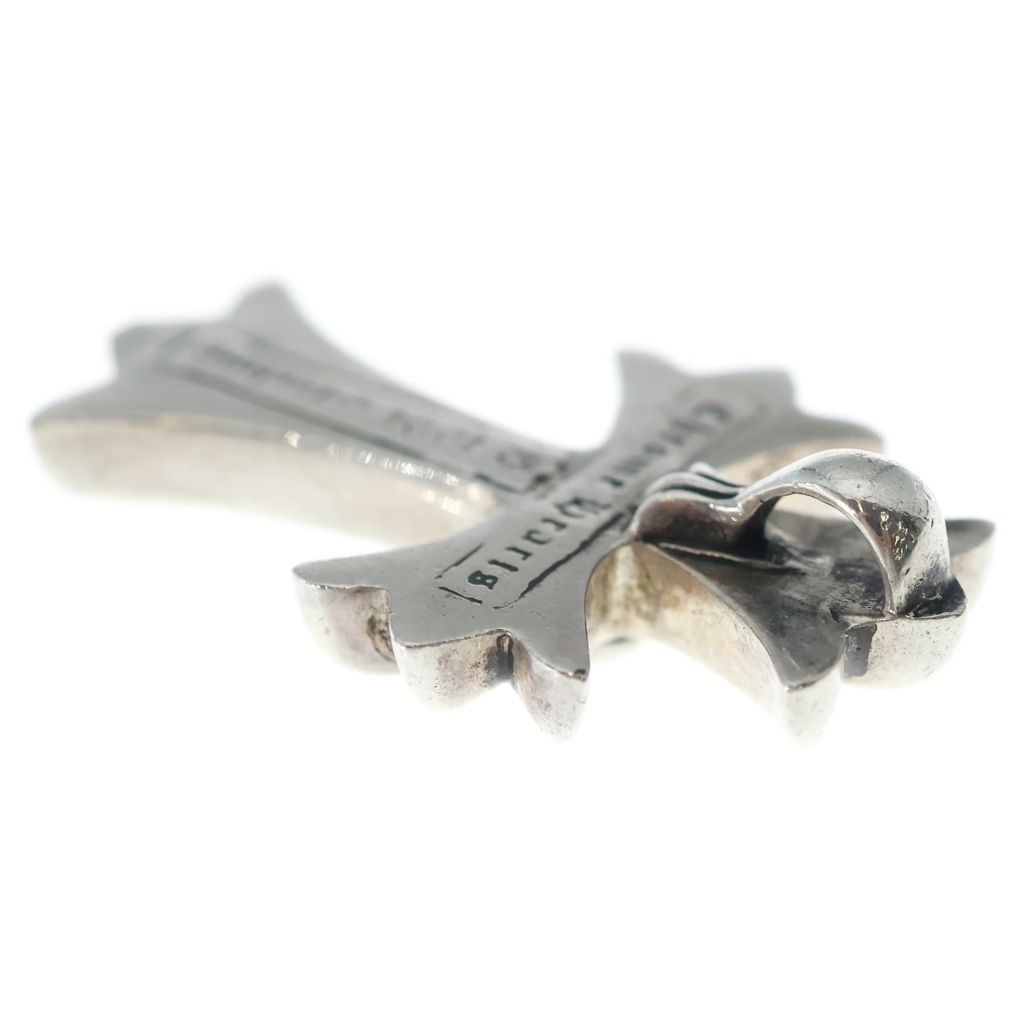 Chrome Hearts CH Crs Sml Small CH Cross Pendant Top Silver — view 6