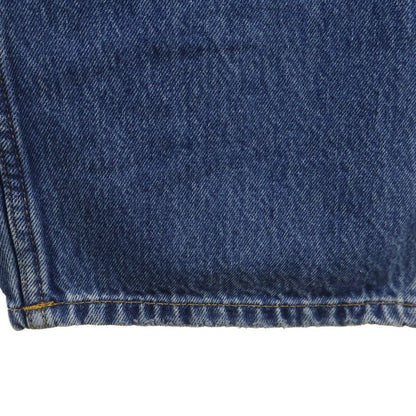Saint Laurent Paris Distressed Button Fly 5 Pockets Denim Pants Jeans Indigo — view 5