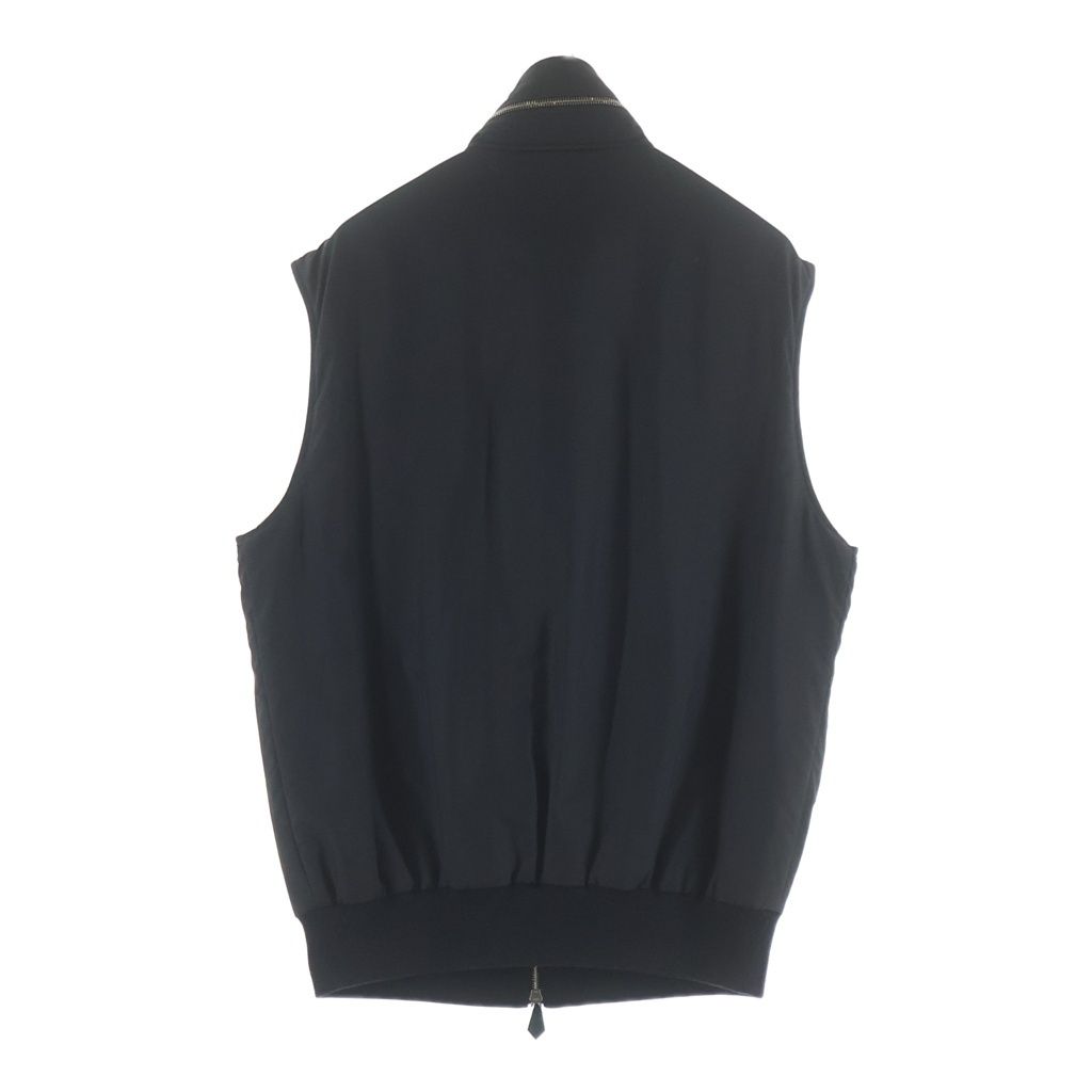 Hermes Nylon Polyester Vest Lining Black — view 2