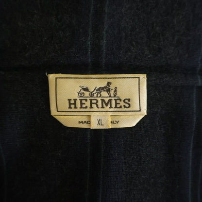 Hermes Nylon Polyester Vest Lining Black — view 7