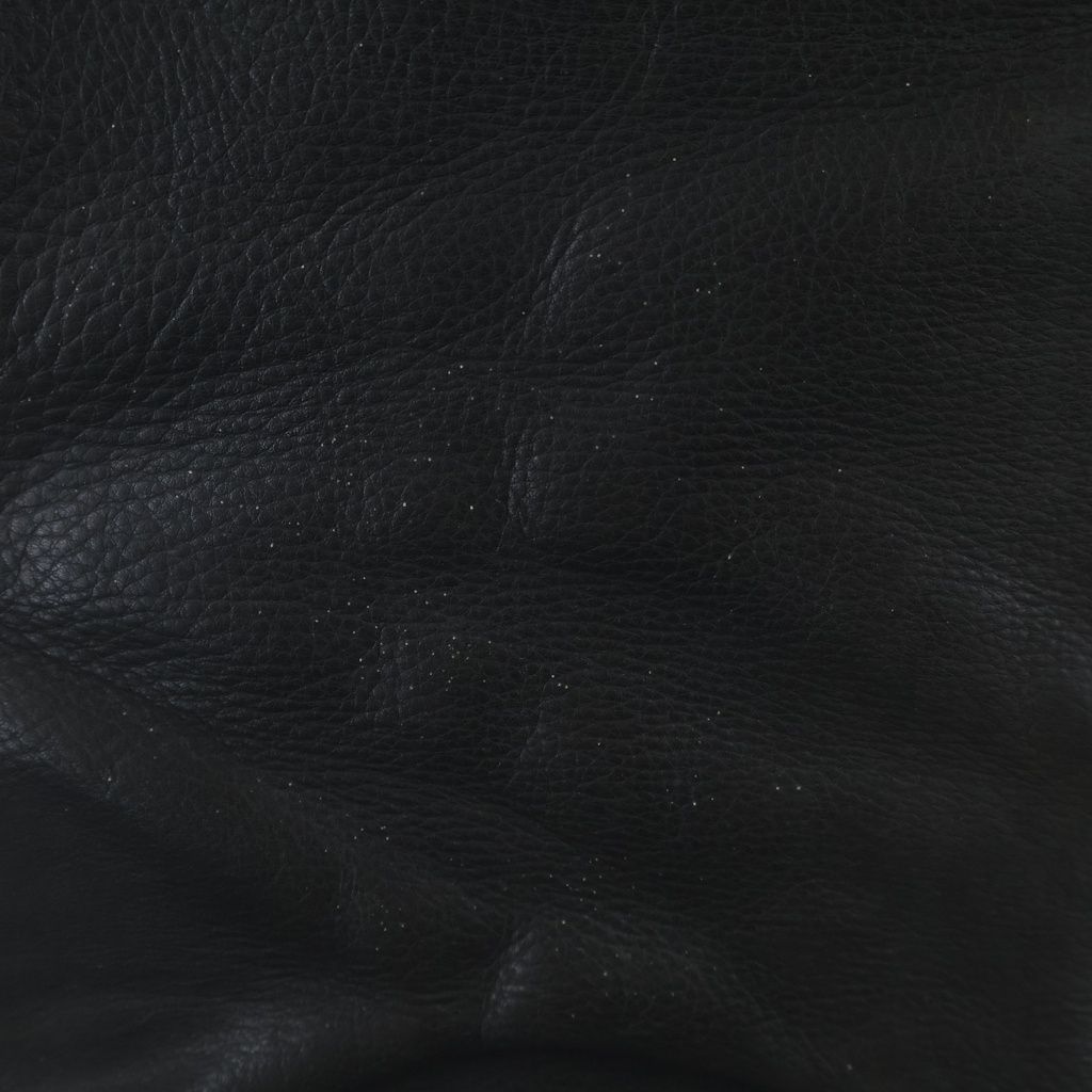 Chrome Hearts Lthr Pants Funi Cross Ball Button Fly Leather Black — view 7