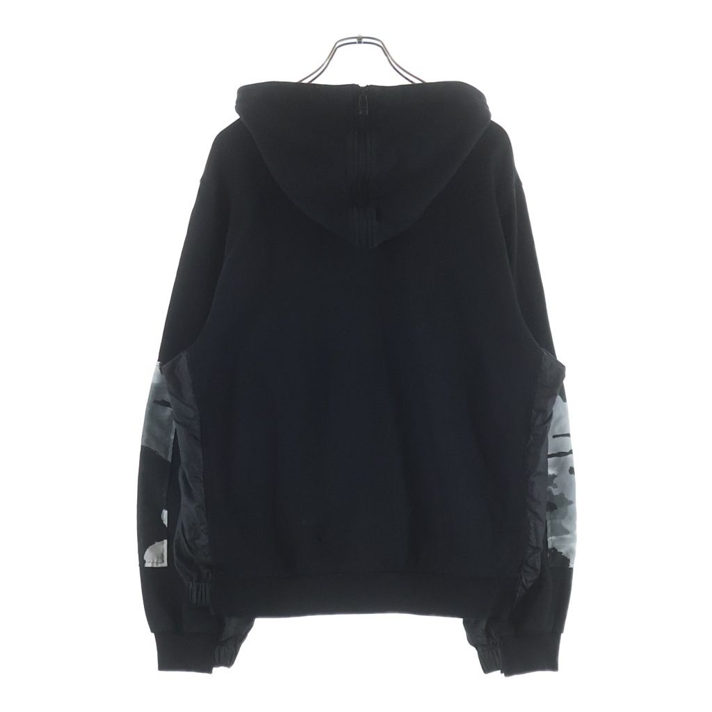Dolce & Gabbana Follow Our Groove Logo Patch Pullover Hoodie Patchwork Black — view 2