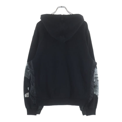 Dolce & Gabbana Follow Our Groove Logo Patch Pullover Hoodie Patchwork Black — view 2