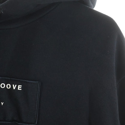 Dolce & Gabbana Follow Our Groove Logo Patch Pullover Hoodie Patchwork Black — view 4