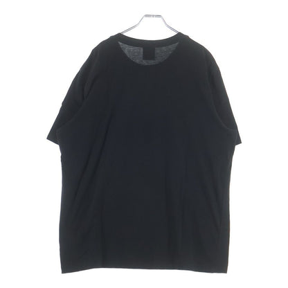 Moncler Batman Collaboration Logo Print Short Sleeve T-Shirt with Patch Crew — view 2