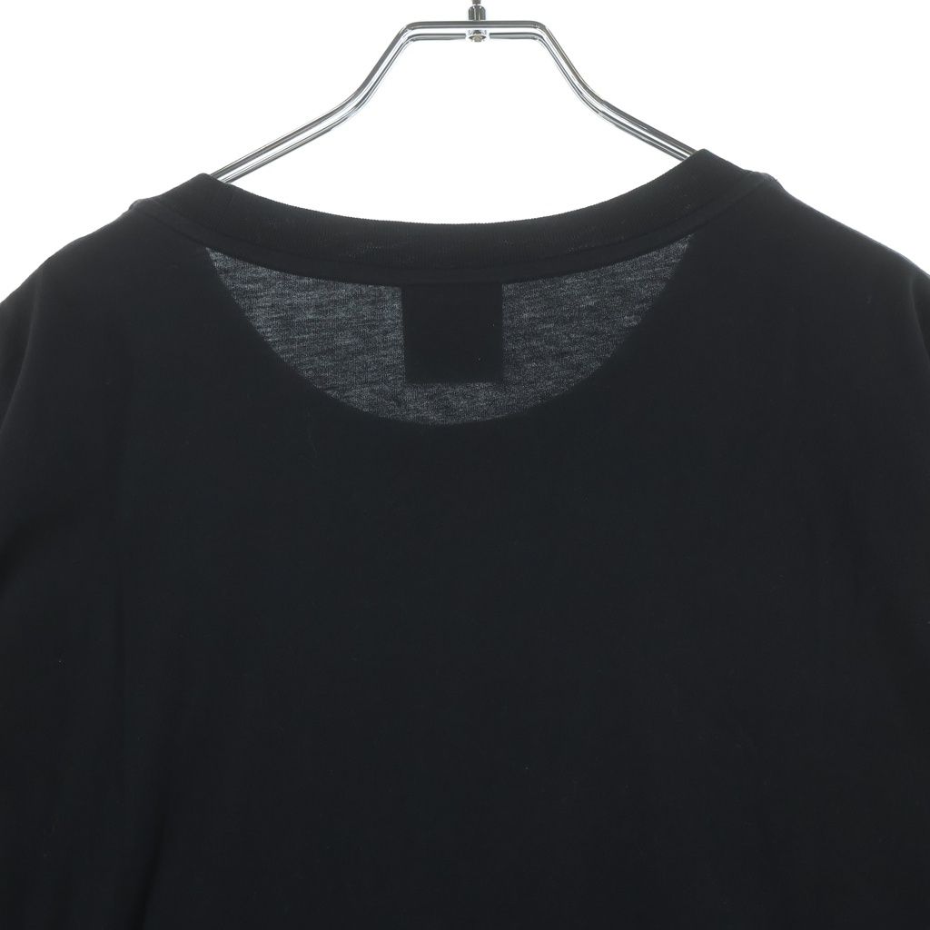 Moncler Batman Collaboration Logo Print Short Sleeve T-Shirt with Patch Crew — view 4