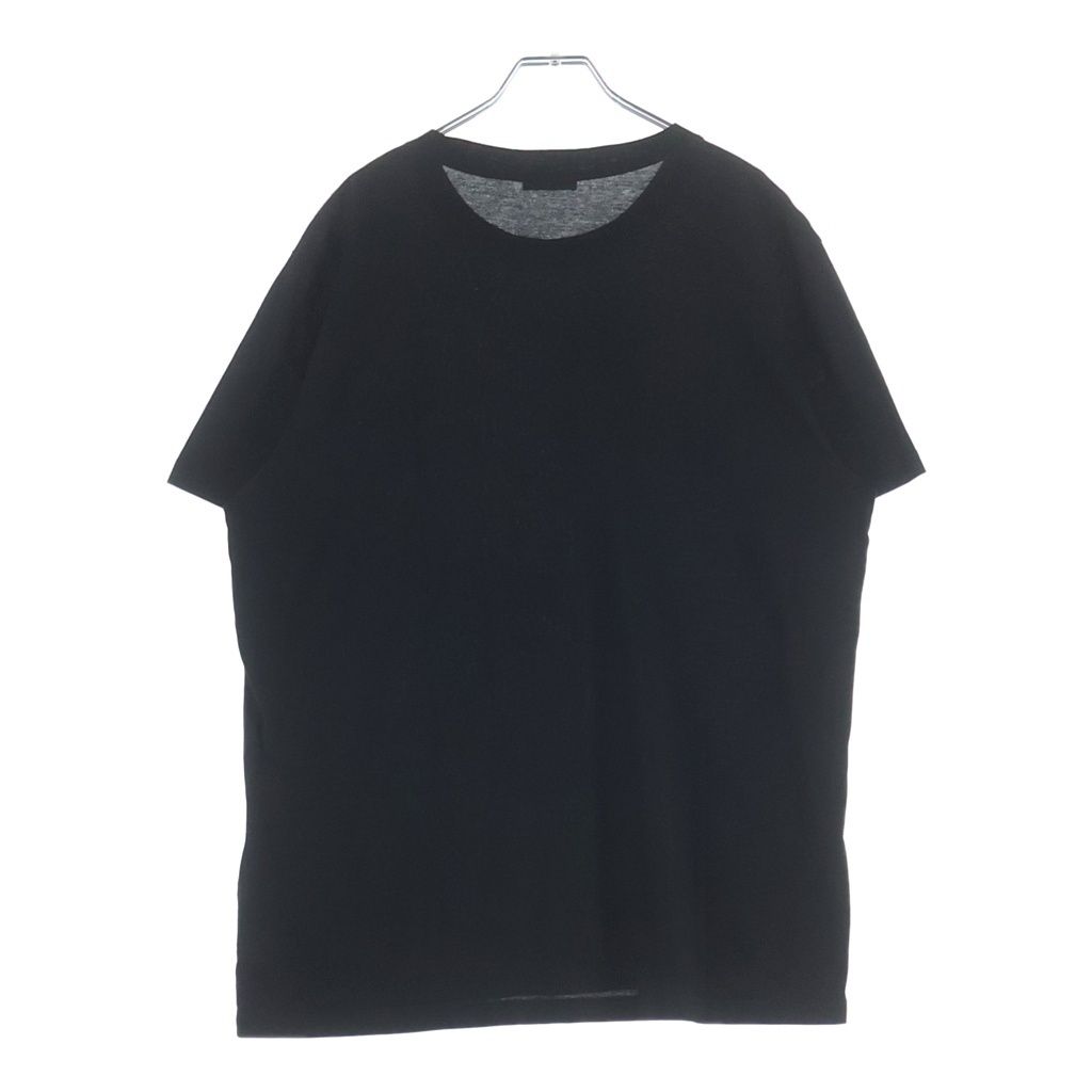 Dior Montaigne Print Short Sleeve T-Shirt Crew Neck Top Black — view 2