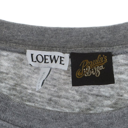 Loewe Paula's Ibiza Pile Anagram Logo Embroidery Crew Neck Short Sleeve T-Shirt — view 7