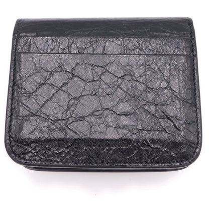 Balenciaga Cagole Square Fold Wallet Black — view 2