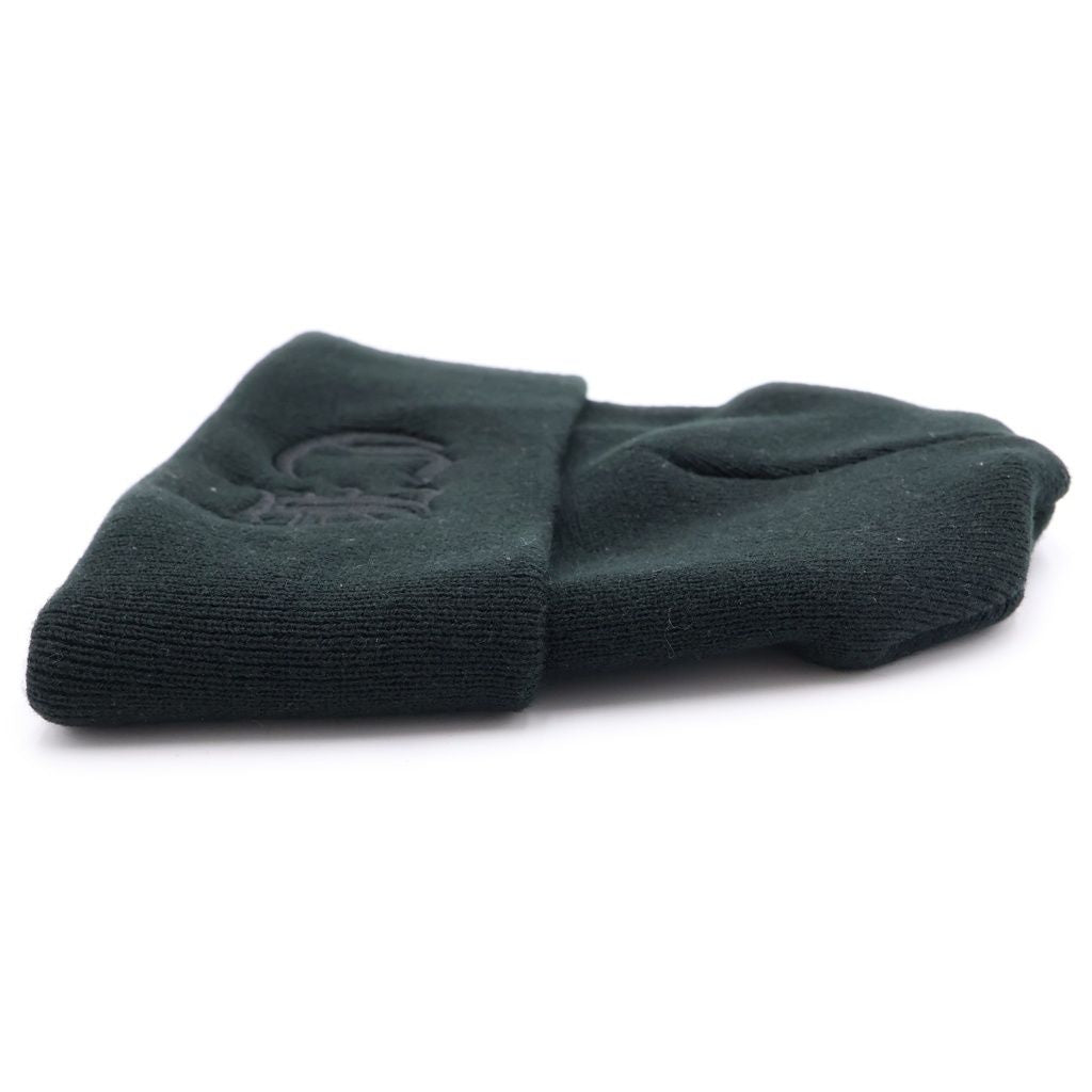 Chrome Hearts CH Logo Embroidery Acrylic Beanie CH Knit Hat Black — view 4