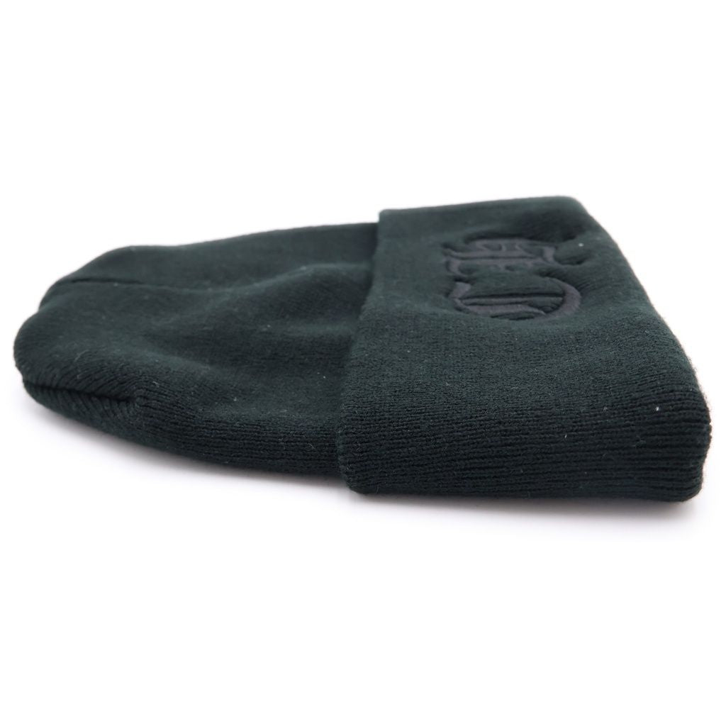 Chrome Hearts CH Logo Embroidery Acrylic Beanie CH Knit Hat Black — view 3