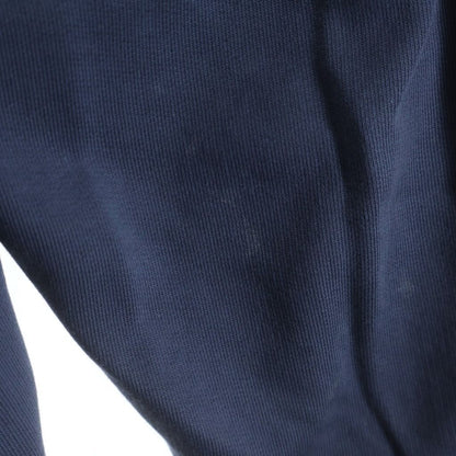 Balenciaga Hand Drawn BB Icon Hoodie Distressed Logo Oversize Pullover Navy — view 5