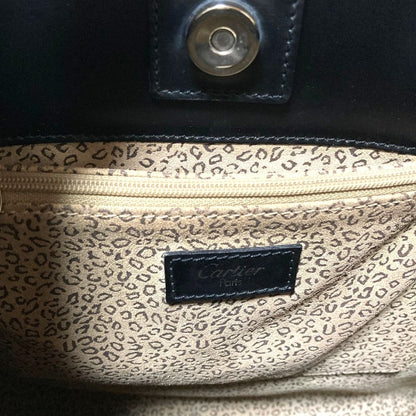 Cartier Leather Tote Black LadySecond — view 7