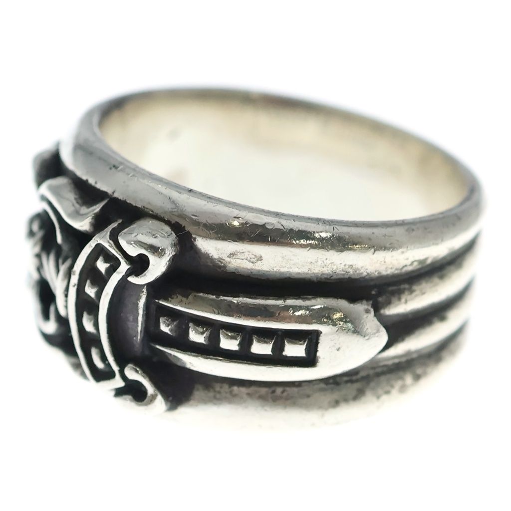 Chrome Hearts Dagger Ring Silver