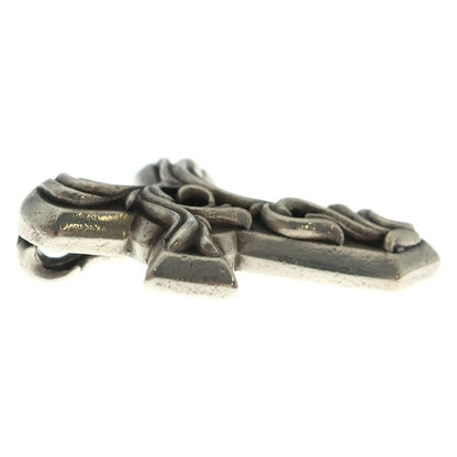 Chrome Hearts Vulcan Cross Pendant Top Silver — view 4