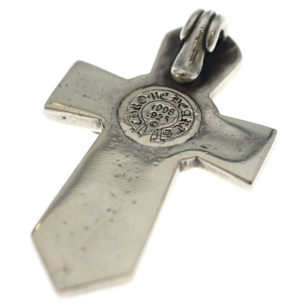 Chrome Hearts Vulcan Cross Pendant Top Silver — view 6