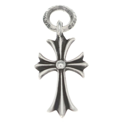 Chrome Hearts Tiny CH Cross Charm Necklace Top Silver