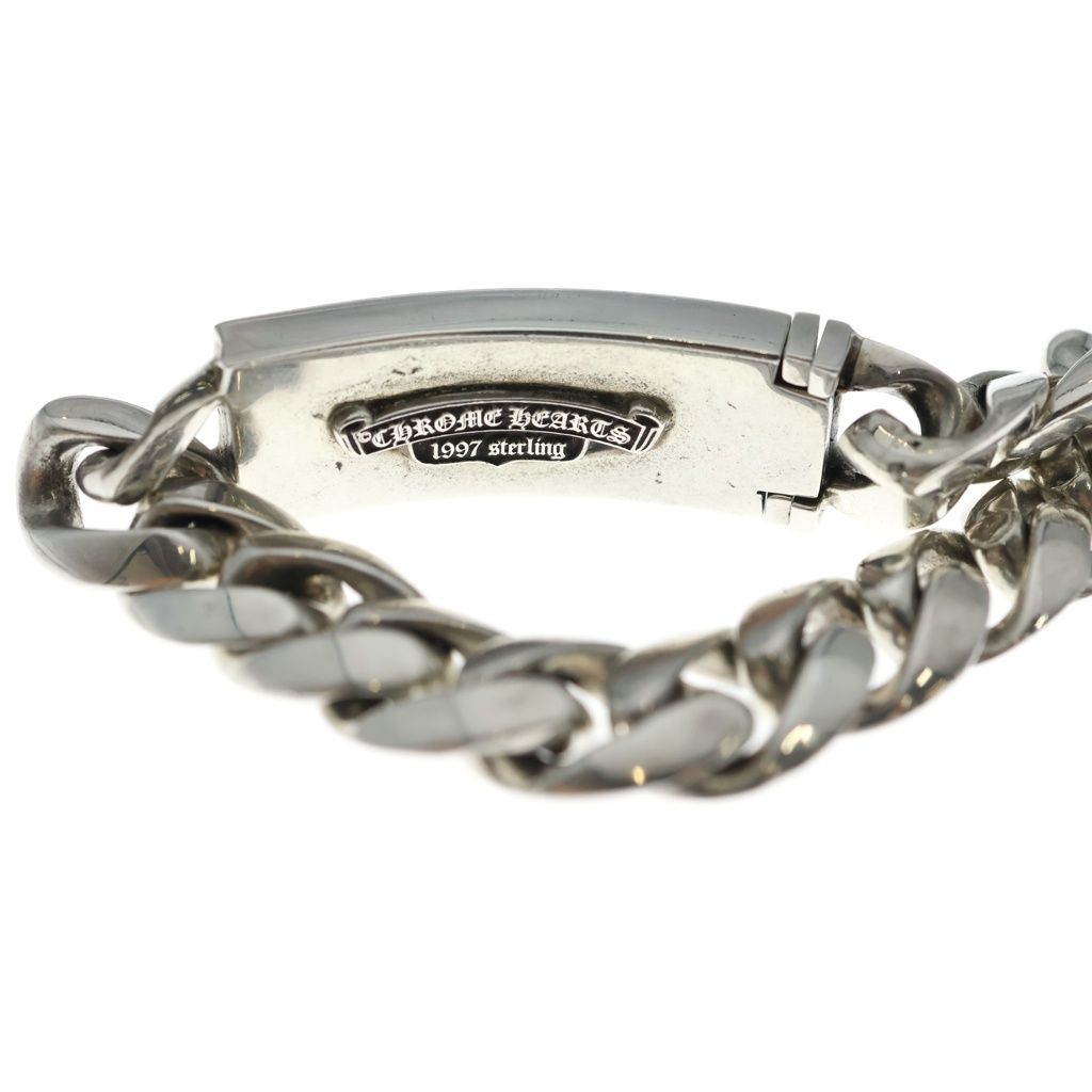 Chrome Hearts Clsc Chn Lnk Classic Link Clip Bracelet 13 Links Silver — view 5
