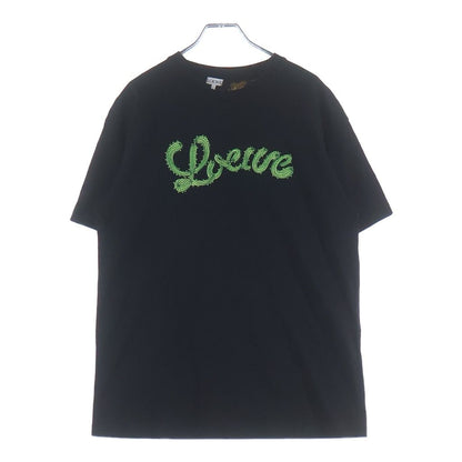Loewe Cactus Logo Embroidery Tee Paula's Ibiza Embroidered Short Sleeve Top