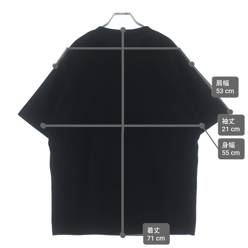 Celine Chest Logo Embroidery Loose Cotton Crew Neck Short Sleeve T-Shirt Black — view 9