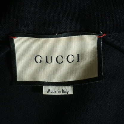 Gucci Logo Side Line Technical Jersey Track Jacket Black Cotton — view 6