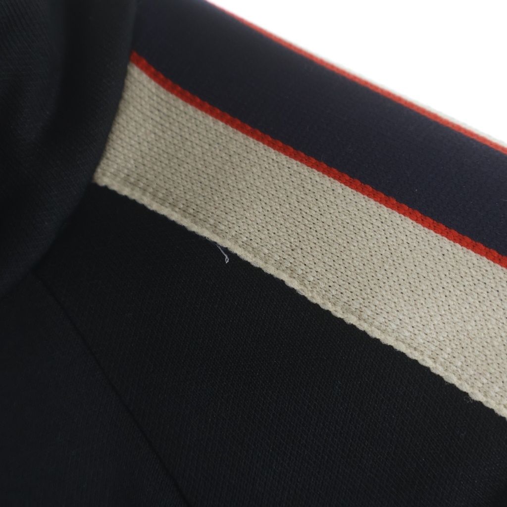 Gucci Logo Side Line Technical Jersey Track Jacket Black Cotton — view 4
