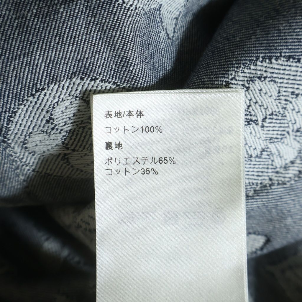 Louis Vuitton Monogram SS Chambray Shirt Denim #xl — view 7