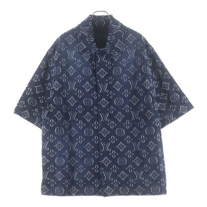 Louis Vuitton Monogram SS Chambray Shirt Denim #xl