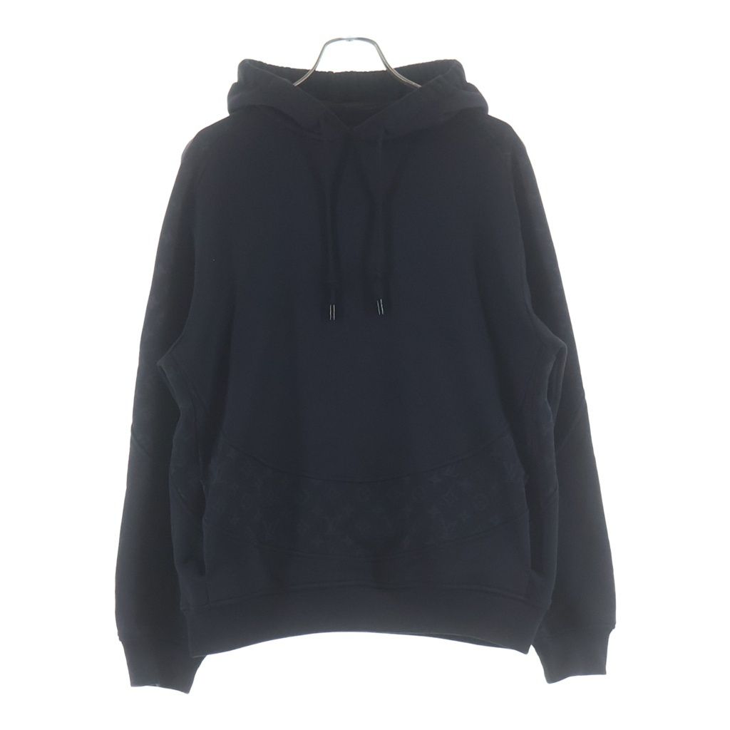 Louis Vuitton Hoodie Monogram Circle Cut Black