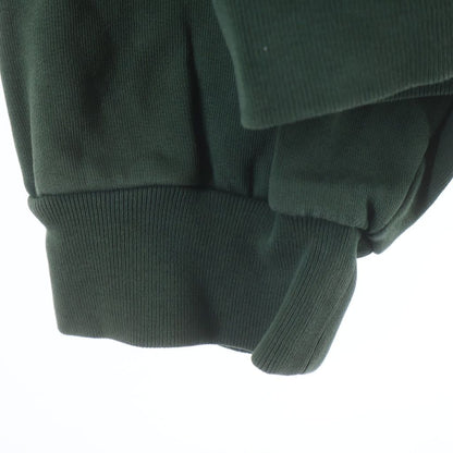 Balenciaga Paris Hoodie Front Logo Embroidery Pullover Green — view 5