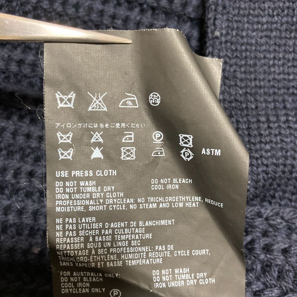 Prada Knit Double Jacket 38 Navy LadySecond — view 9