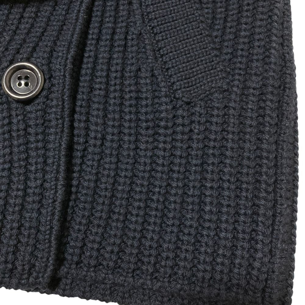 Prada Knit Double Jacket 38 Navy LadySecond — view 6