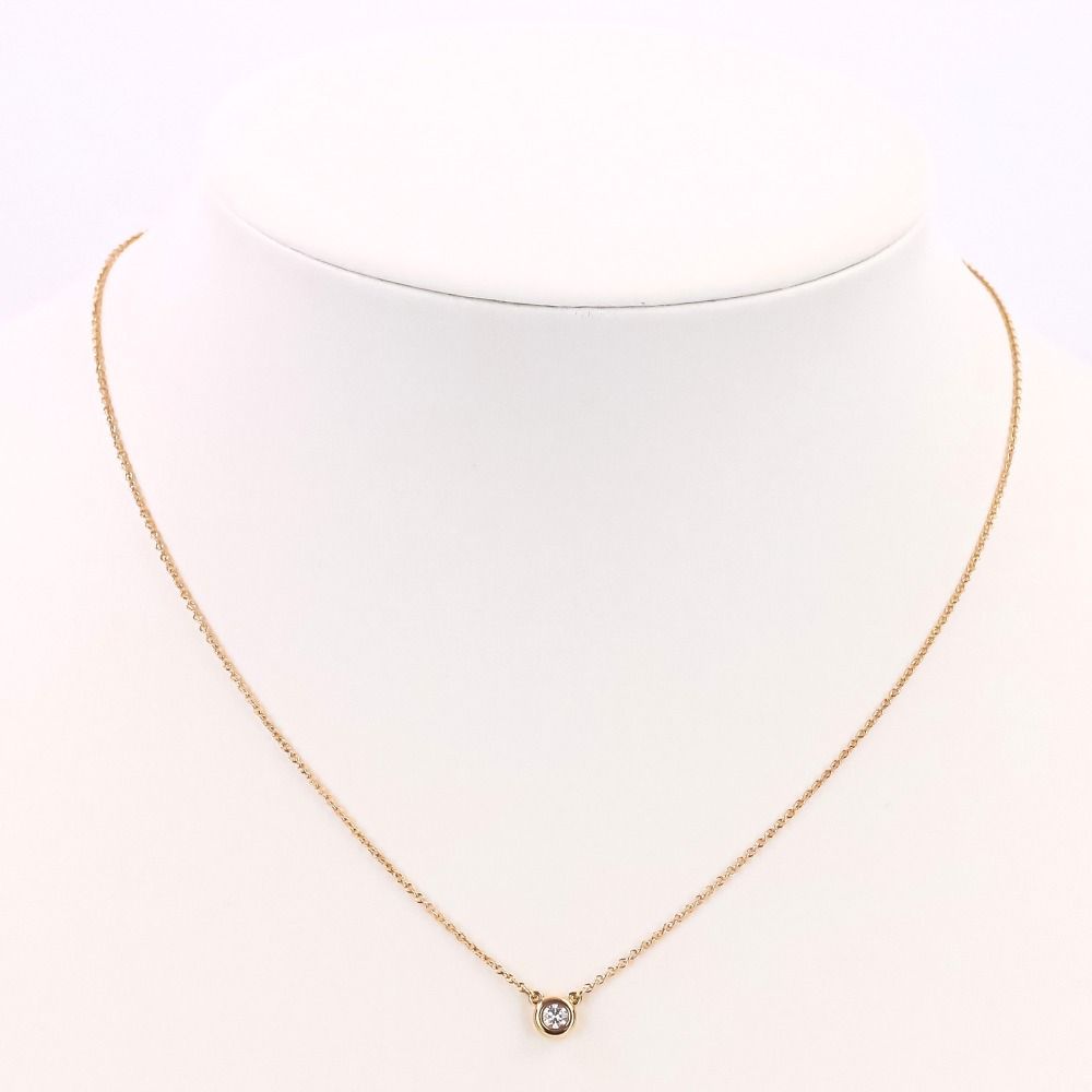 Tiffany & Co 18k by the Yard Necklace Gold LadySecond — view 5