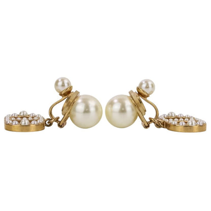 Dior o-le Tolabale Pearl Earrings Gold LadySecond — view 5