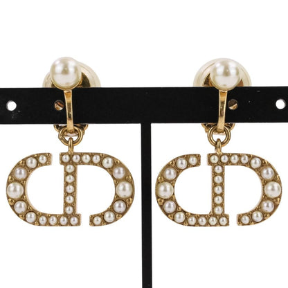 Dior o-le Tolabale Pearl Earrings Gold LadySecond