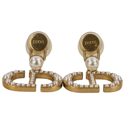 Dior o-le Tolabale Pearl Earrings Gold LadySecond — view 8