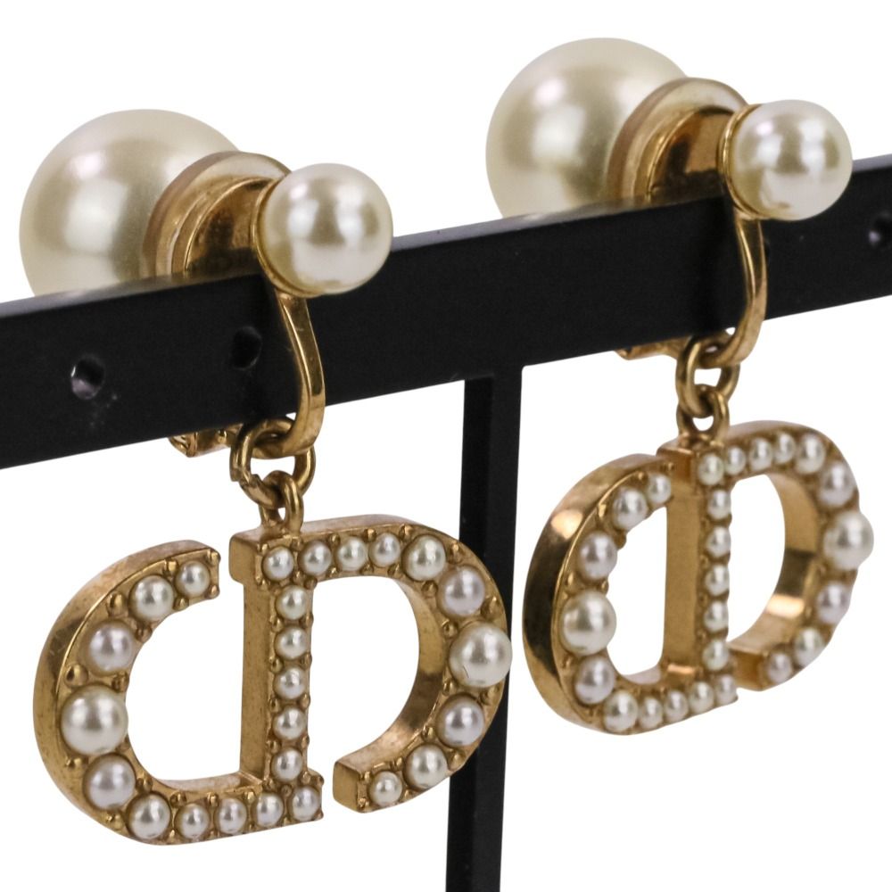 Dior o-le Tolabale Pearl Earrings Gold LadySecond — view 4