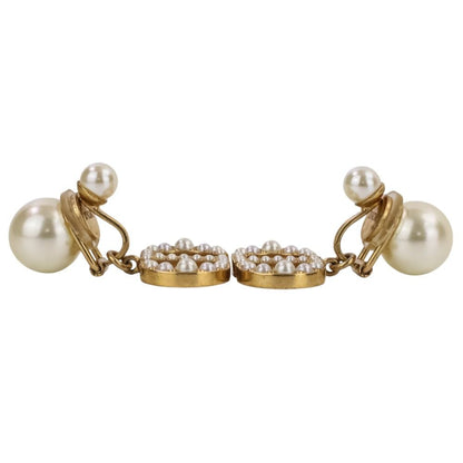 Dior o-le Tolabale Pearl Earrings Gold LadySecond — view 6
