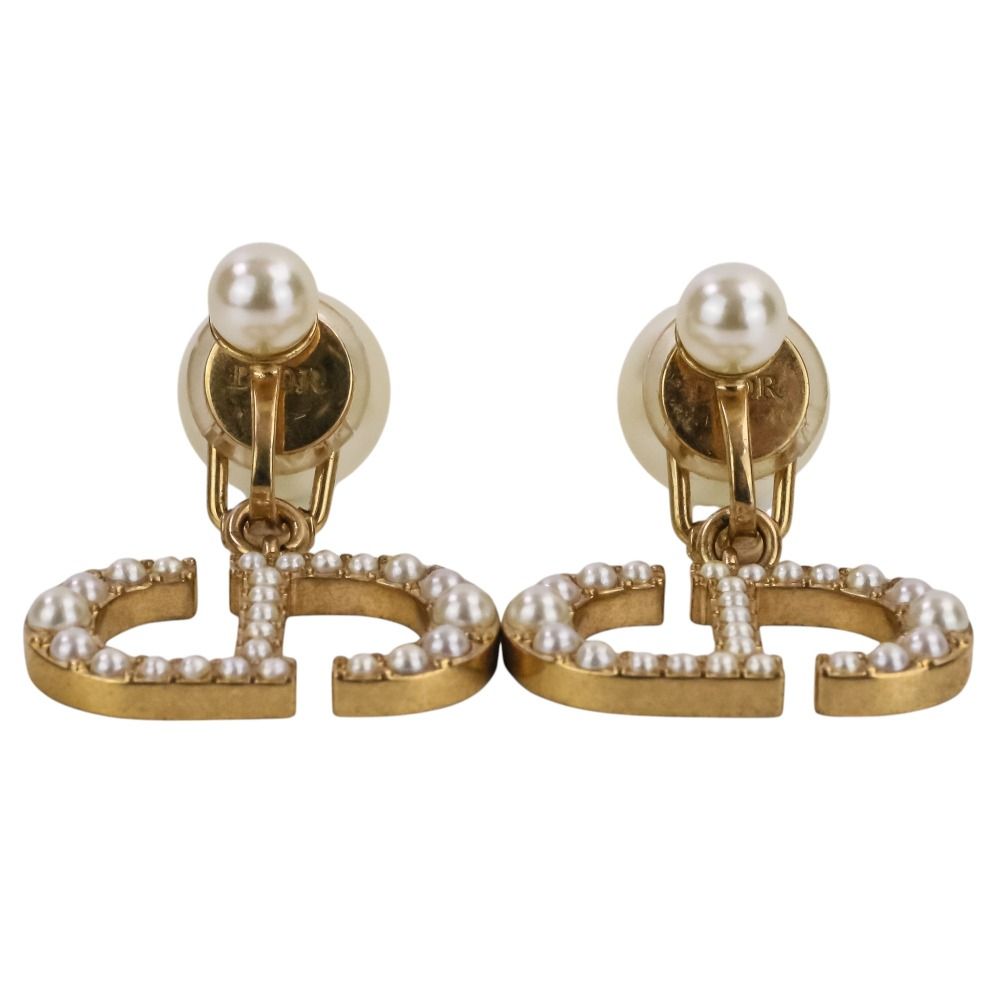 Dior o-le Tolabale Pearl Earrings Gold LadySecond — view 7