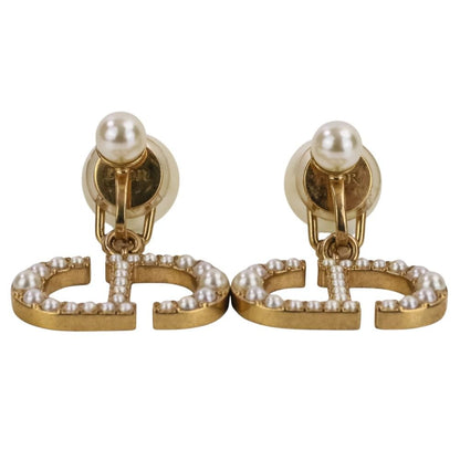 Dior o-le Tolabale Pearl Earrings Gold LadySecond — view 7