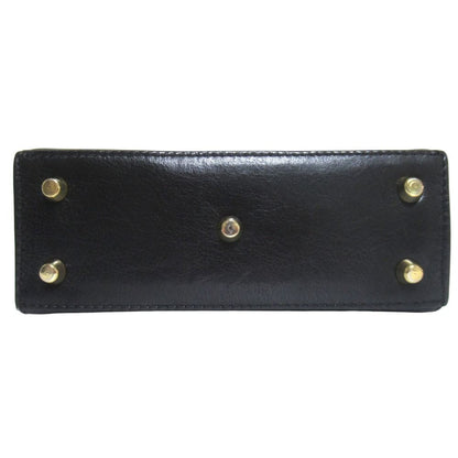Versace Gianni Vintage Sa 2-Way Shoulder Bag Black LadySecond — view 5