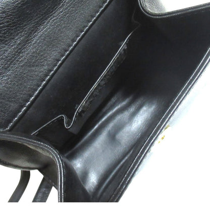 Versace Gianni Vintage Sa 2-Way Shoulder Bag Black LadySecond — view 9