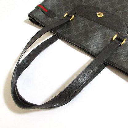 Gucci Vintage GG Spuri Sherry Line Tote 39.02.091 Black LadySecond — view 6